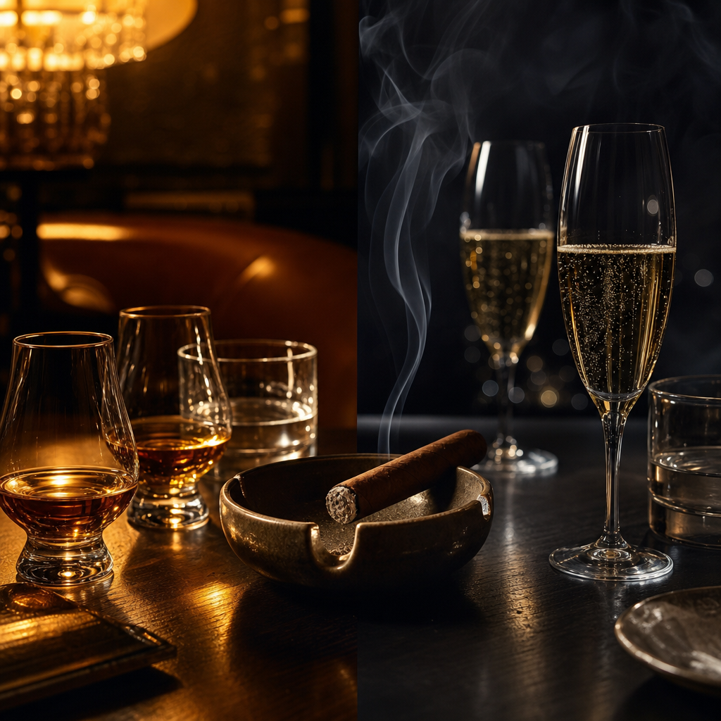 Cigar and Alcohol Pairing Guide: How to Choose the Right Drink to Enhance Flavor