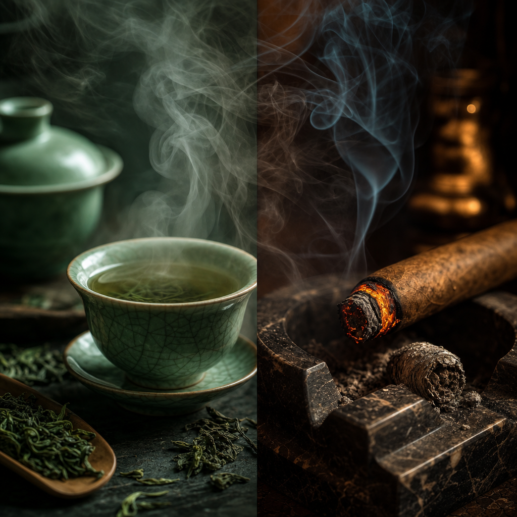 Why Tea Can Become the Cigar's "Second Pen"