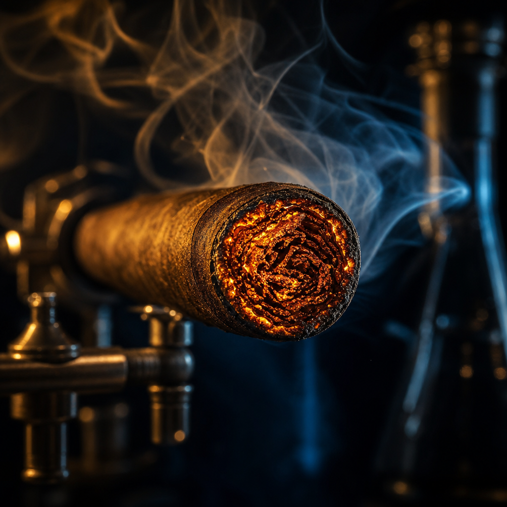 Analysis of Cigar Burning and Smoke: Mastering the Science of the Perfect Draw