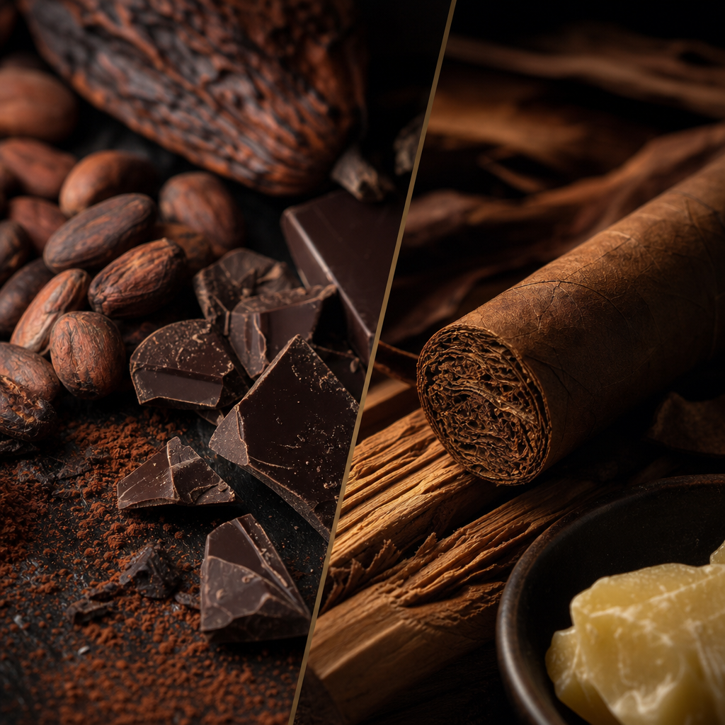 1. First Understand the Shared Language of Cigars and Chocolate: Fermentation, Bitter Resonance, and Oils
