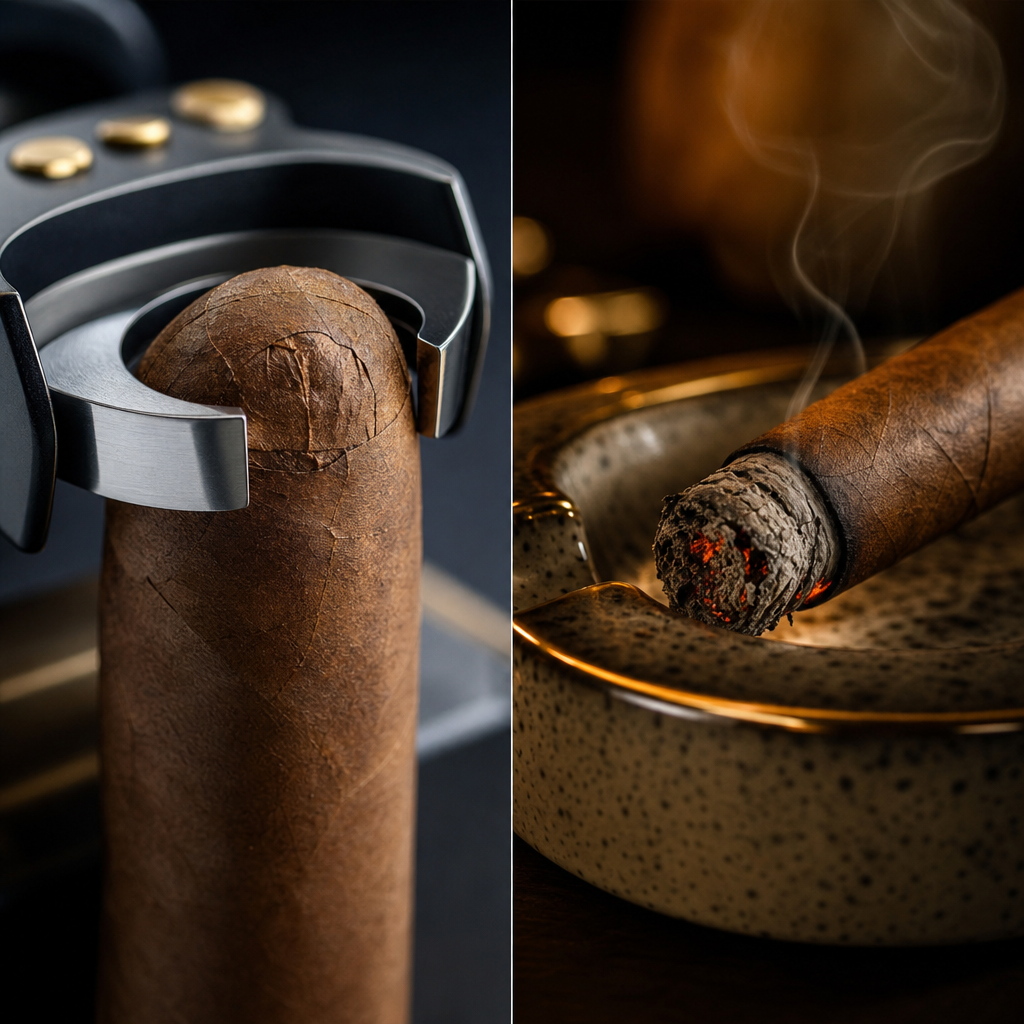 The Art of Cutting and Extinguishing Cigars: Advanced Techniques and Practice