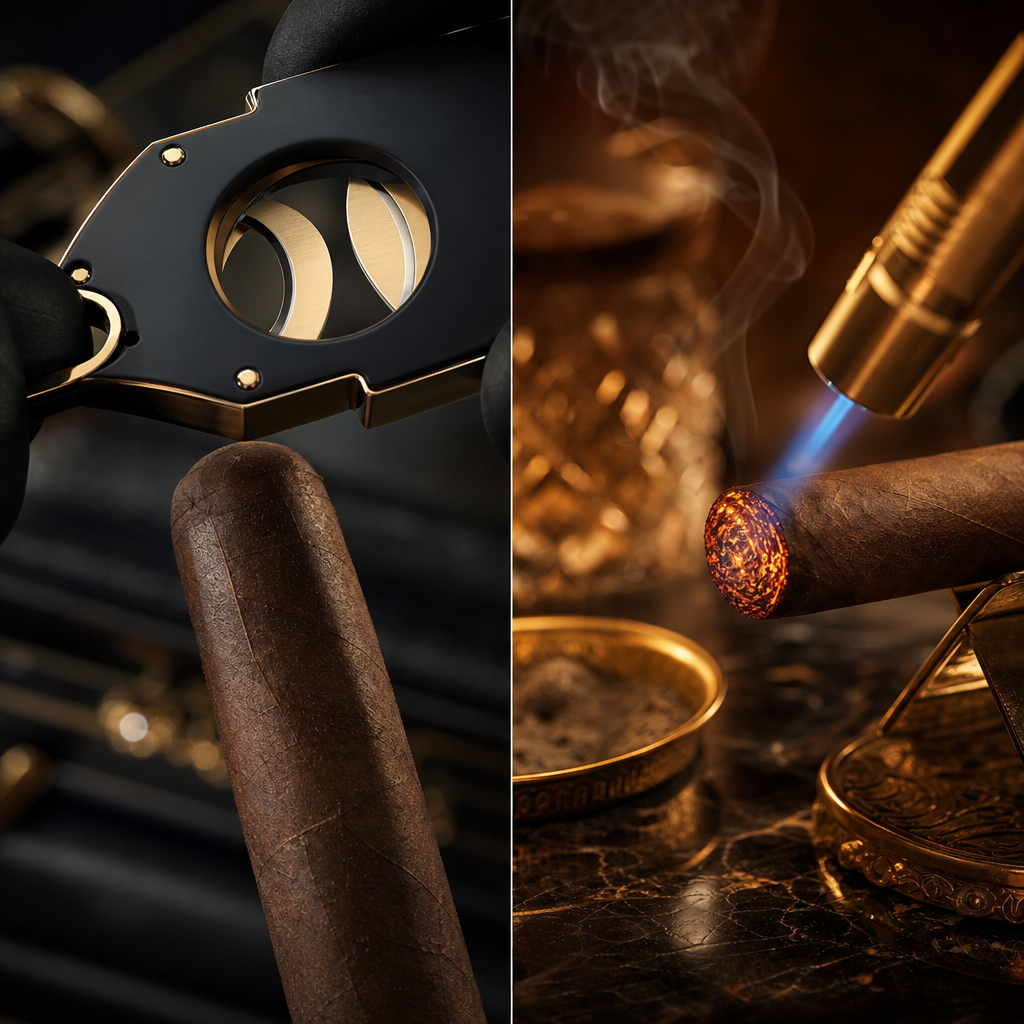 Comprehensive Guide to Cigar Cutting and Lighting Techniques