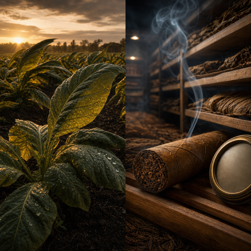 The Development of Cigar Flavors and Environmental Impact: From Cultivation to Smoking