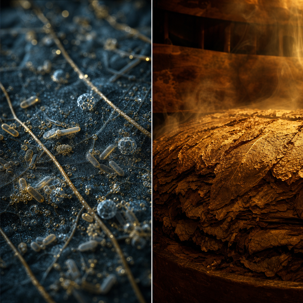 The Immune Mechanism of Cigars: The Microscopic World of Bacteria and Fermentation