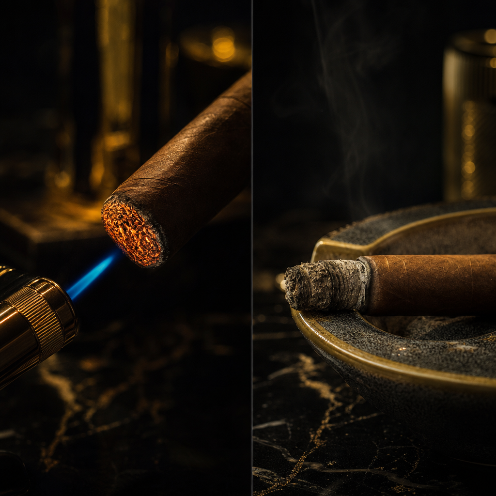 The Art of Lighting and Extinguishing Cigars: Techniques and Considerations