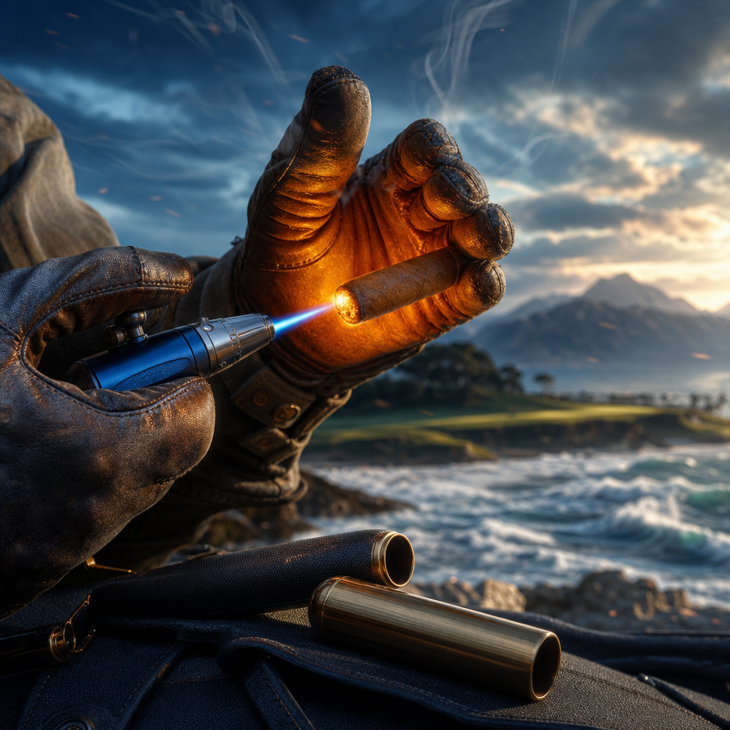 Complete Guide to Smoking Cigars Outdoors: Wind / Seaside / Golf Course / Mountain Summit / Yacht and the Gentleman's Outdoor Ritual
