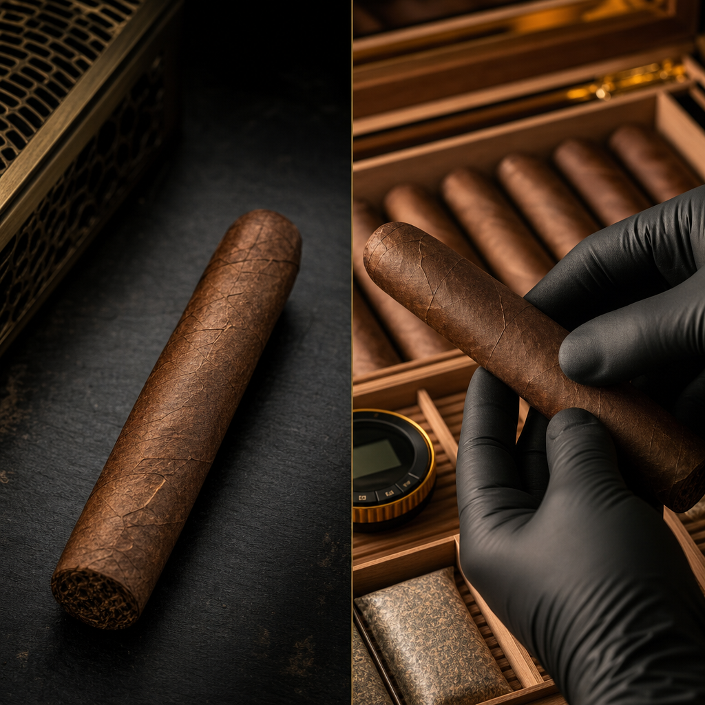 1. First Determine if the Cigar is "Dry, Wet, Stuffy," or Already Damaged