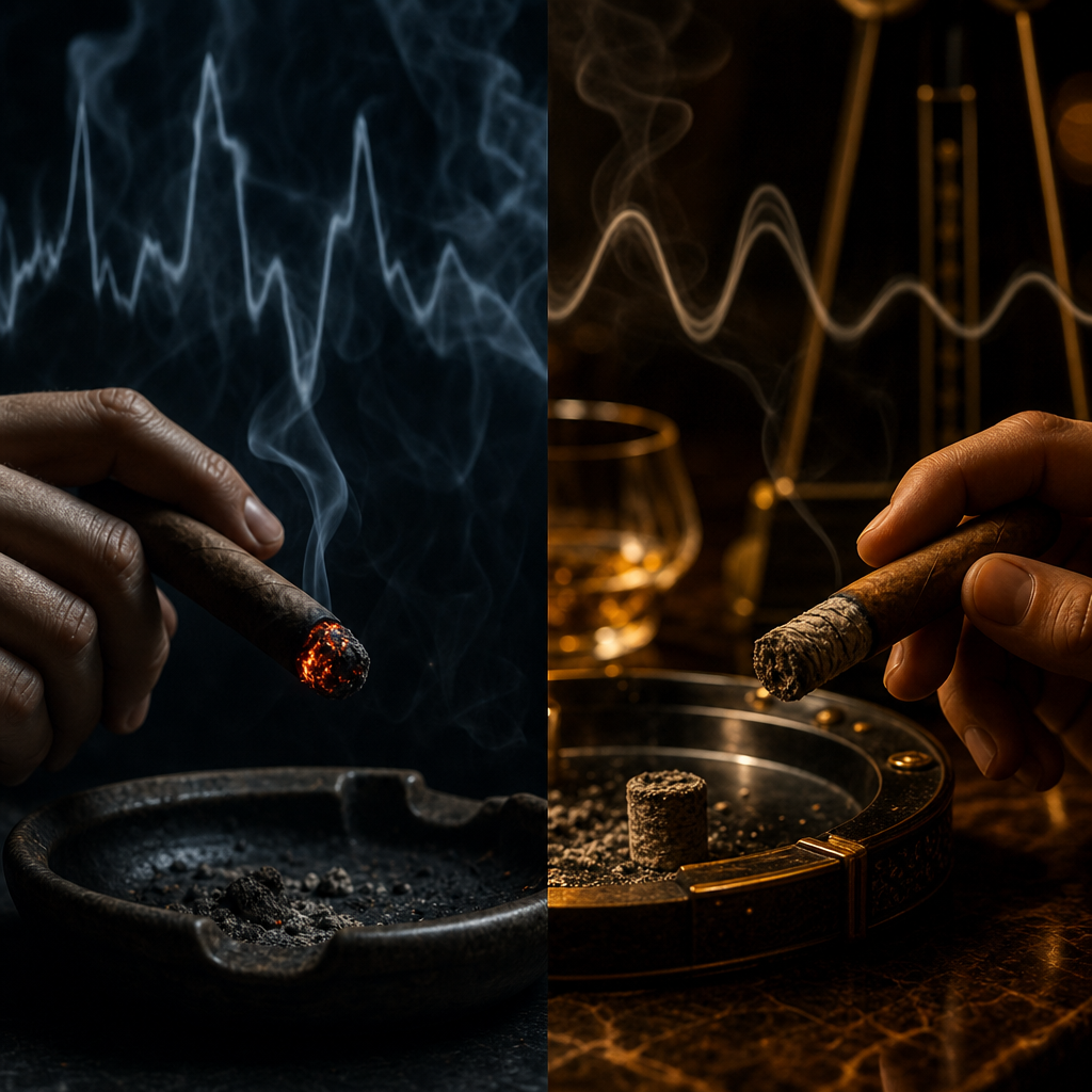 The Rhythm of Cigars: The Relationship Between Puffing Speed and Taste