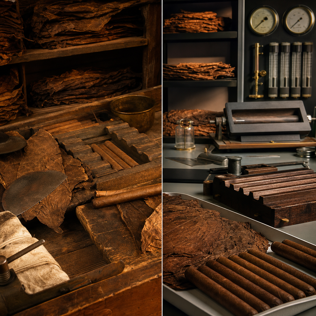 The Evolution of Cigar Rolling Techniques: A Comparison Between Cuba and Emerging Regions