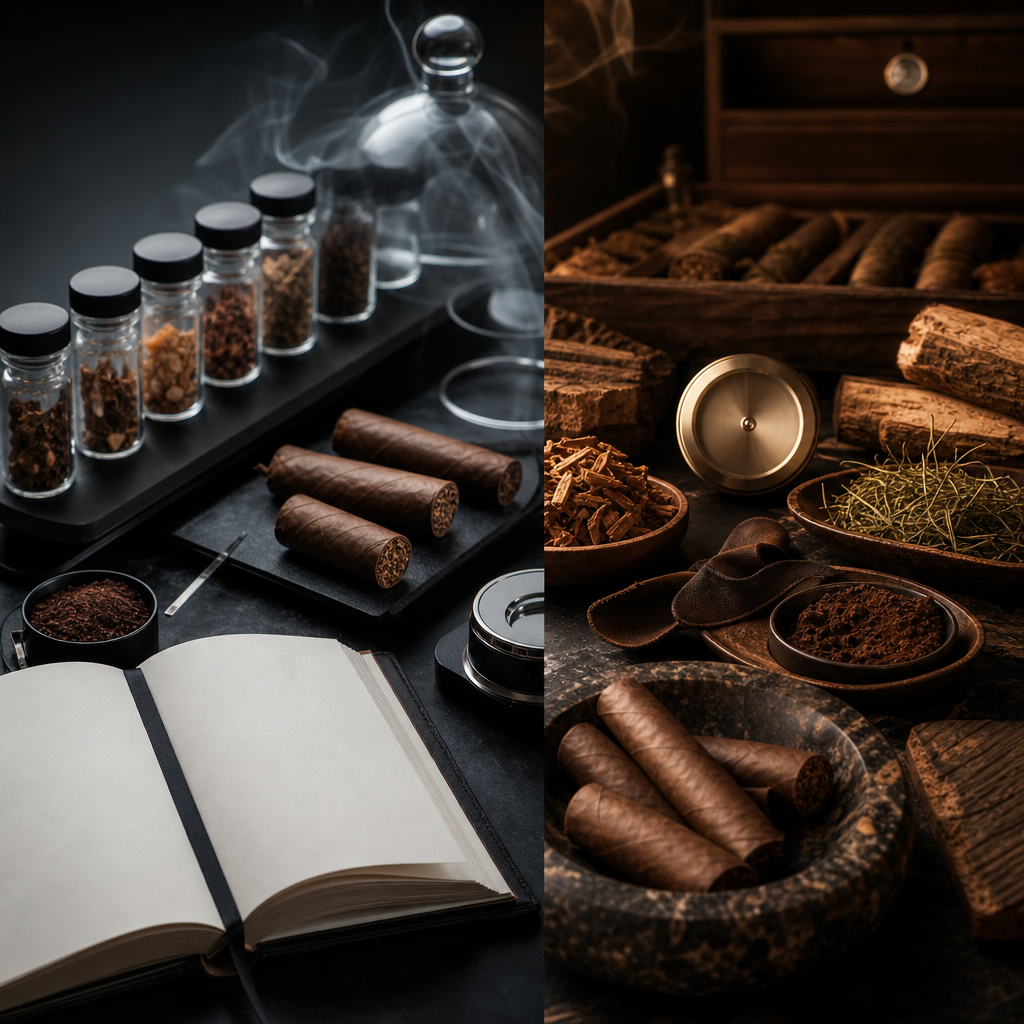 Smell is not a prelude, but a map of the entire cigar