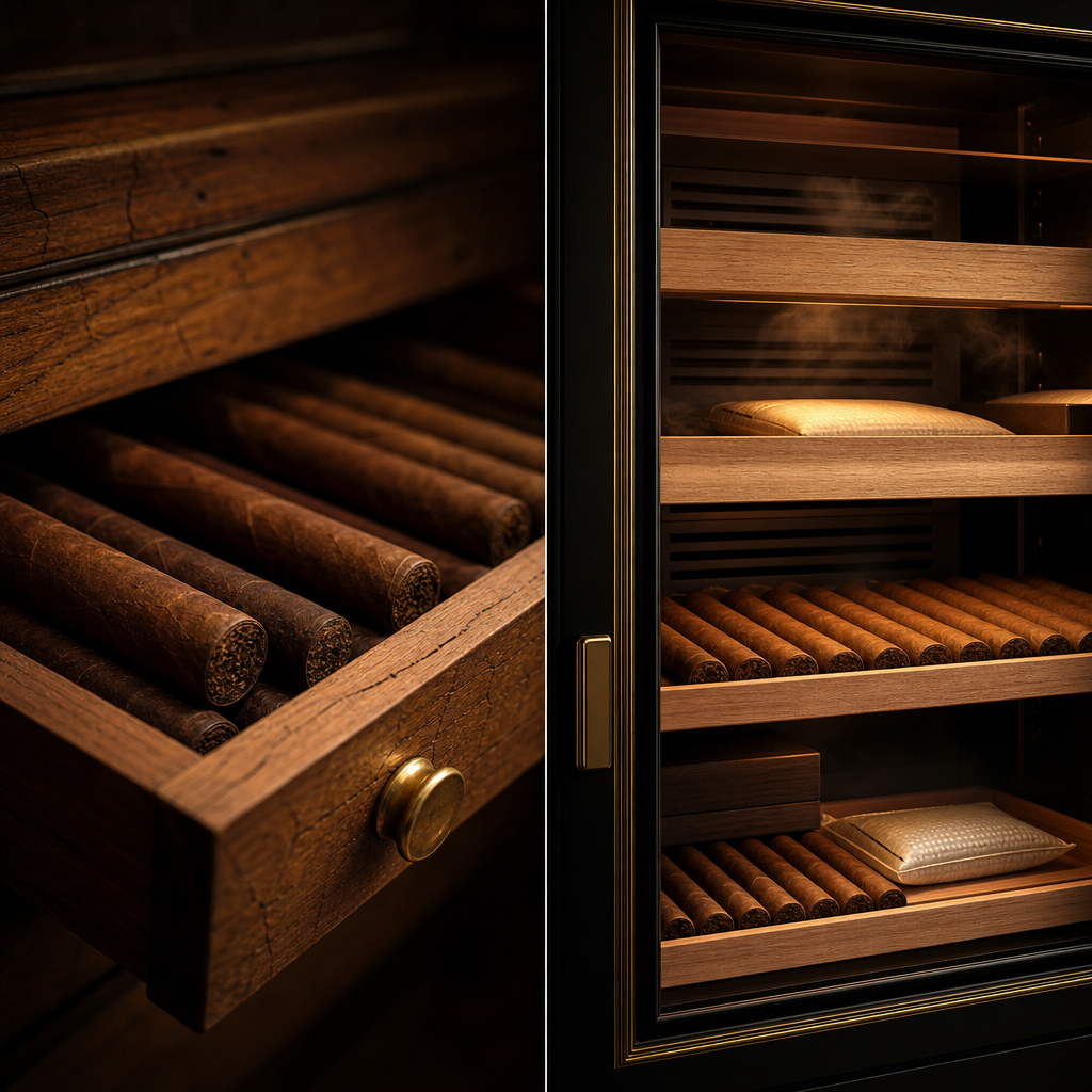 Storage and Aging of Cigars: How to Choose the Right Preservation Method
