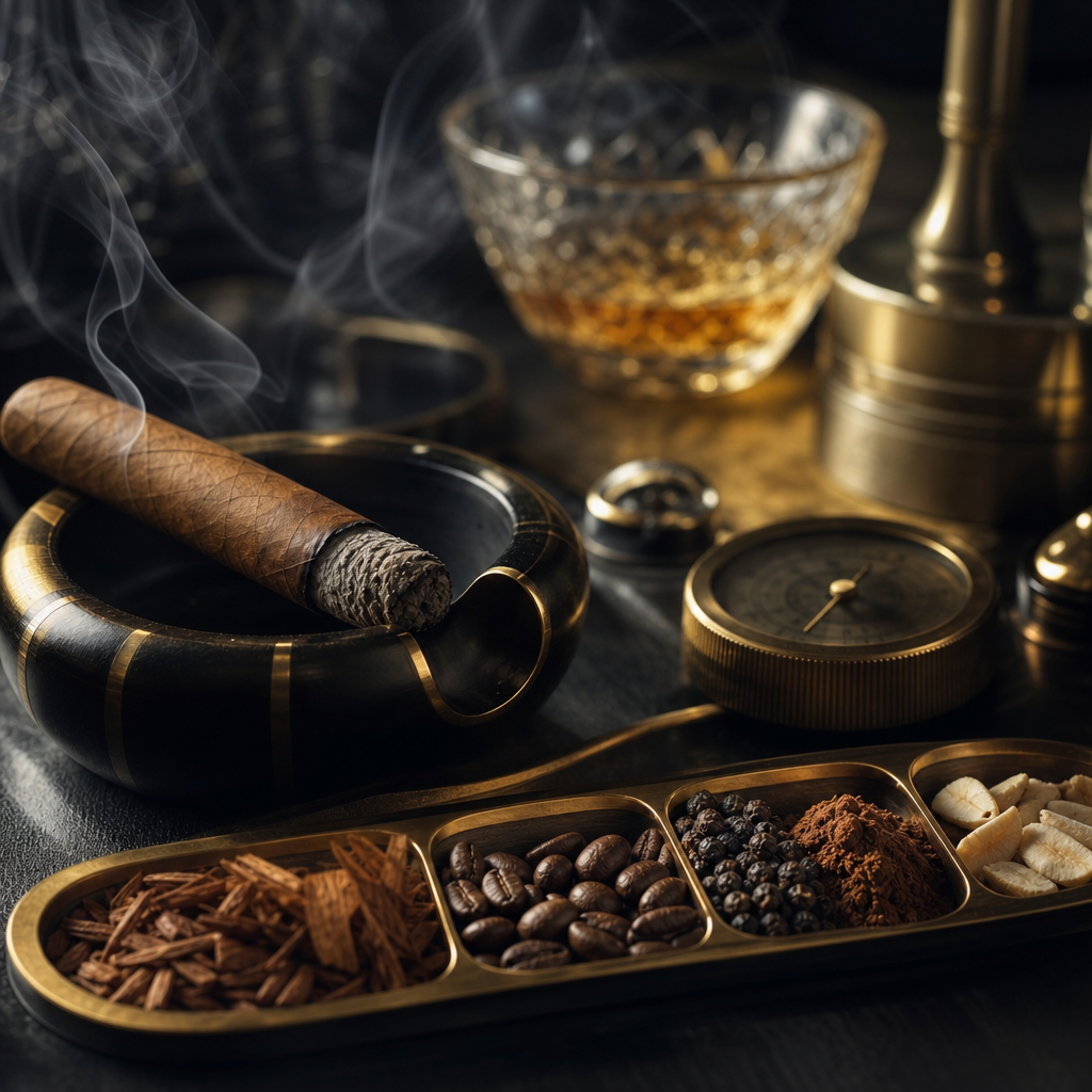 Cigar Tasting and Analysis Techniques: The Integration of the Five Senses