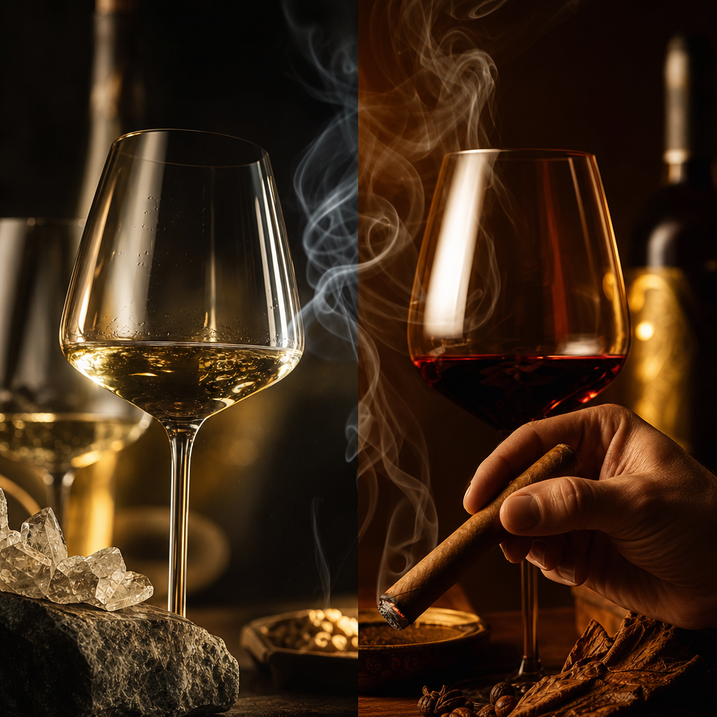The Art of Pairing Cigars and Wine: A Perfect Balance of Interwoven Flavors