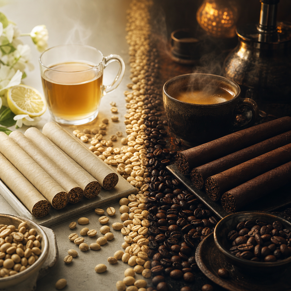 Complete Analysis of Coffee Roast Levels: The Flavor Watershed of Light, Medium, and Dark Roasts, and the Pairing Formula with Cigar Strength
