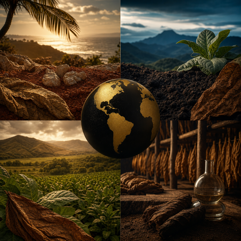 The Diversity of Cigars: An Analysis of Flavors from Top Global Regions