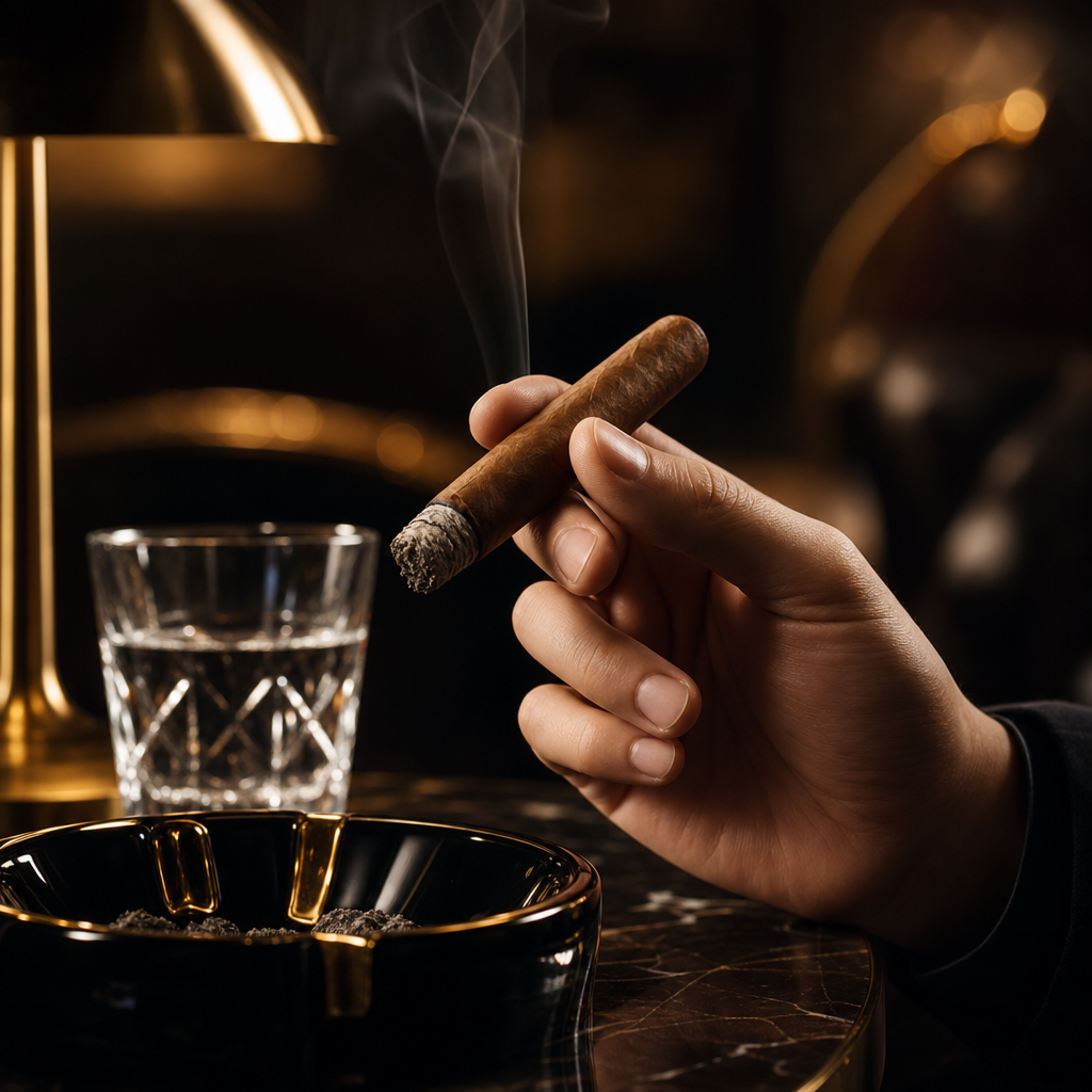 Anxiety 1: Not knowing how to hold a cigar