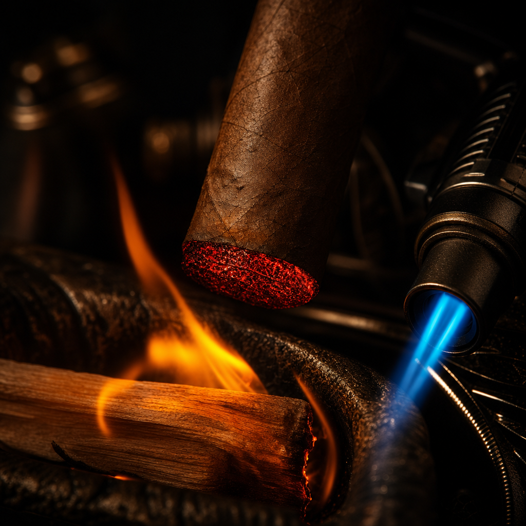 Lighting a Cigar Is the Second Test of Cigar Etiquette