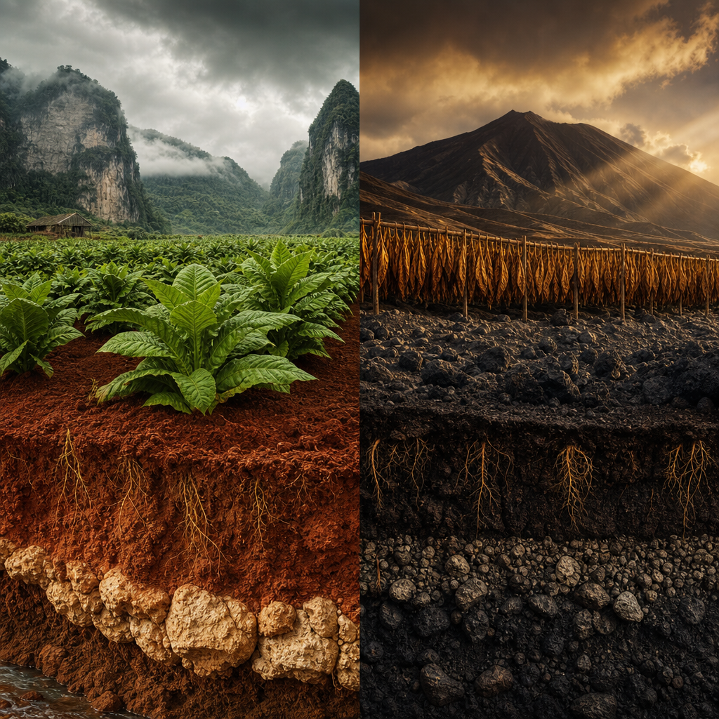 Analysis of Microclimate and Soil Characteristics in Cigar Regions