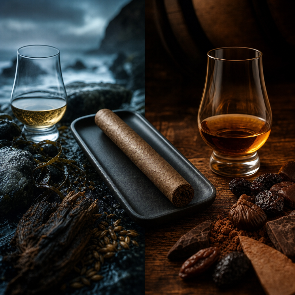 How to Choose Between Peat and Sherry Casks: A Personality Test for Two Major Whisky Flavor Routes, and a Comparison Chart for Cigar Strength
