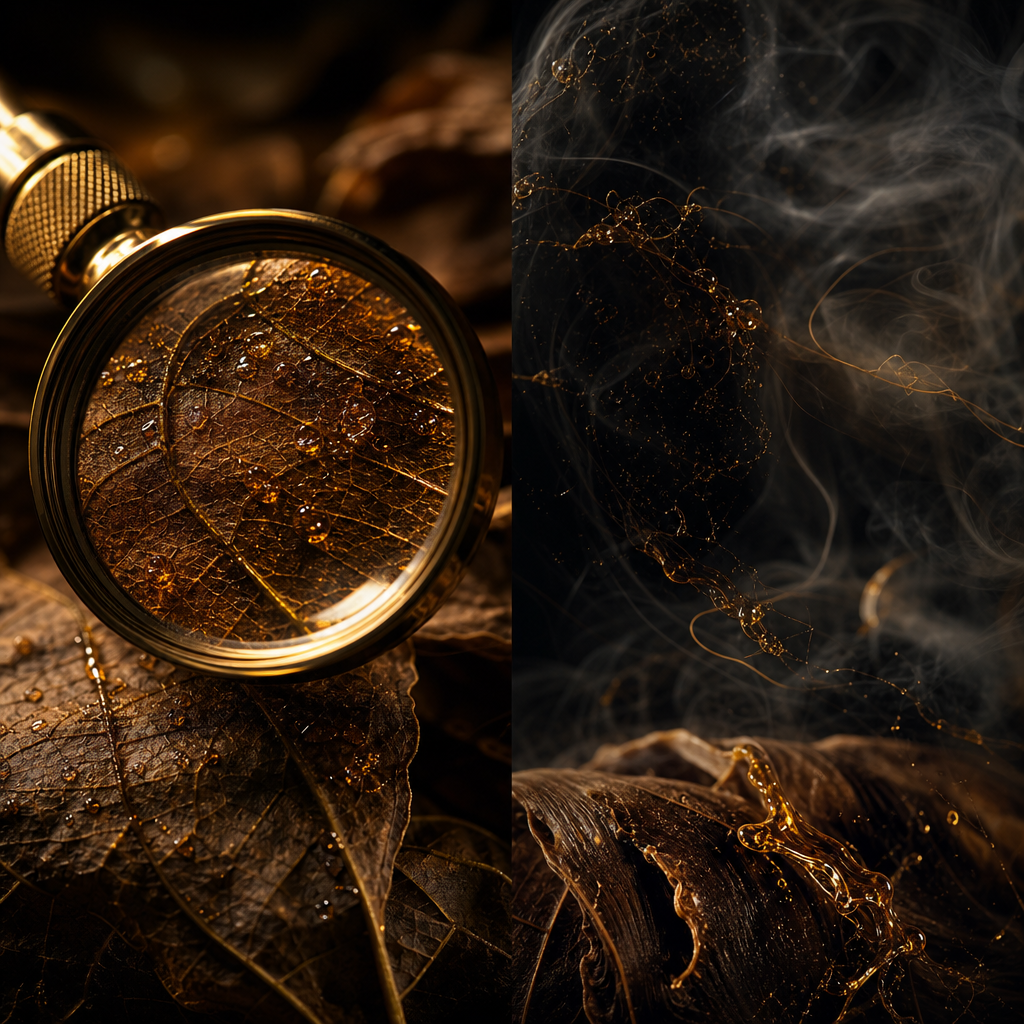Resin and Oils in Cigars: The Soul of Flavor