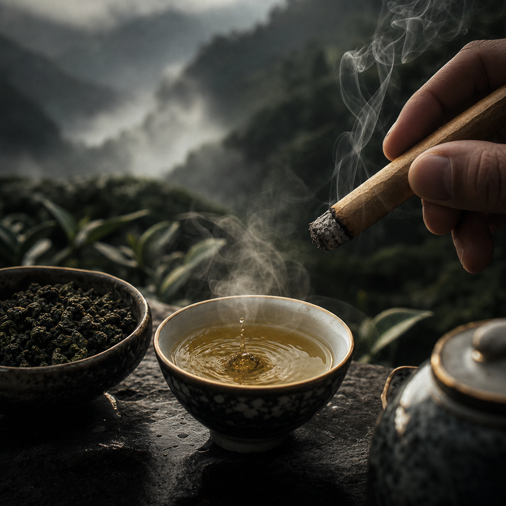 Complete Guide to Taiwanese High Mountain Tea: The Crisp Floral Aroma of Lishan and Alishan, Complementing the Subtle Path of Davidoff Signature 2000